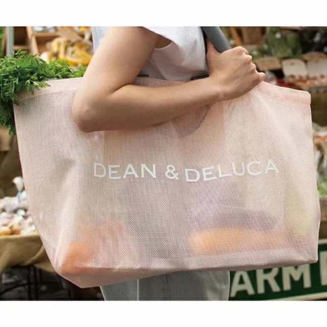 DEAN＆DELUCA ディーン＆デルーカ 2021 夏限定 メッシュトート ピンク